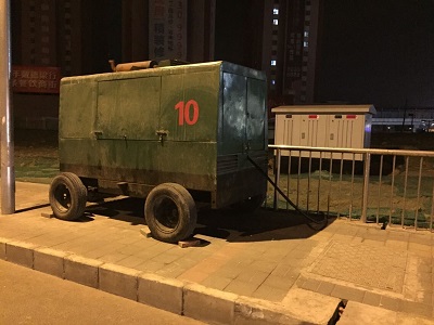 路燈停電，大型發(fā)電機出租應對停電