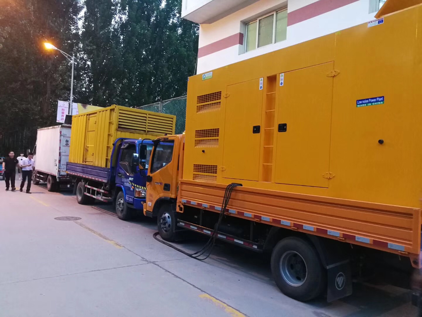為燕京理工大學(xué)活動發(fā)電成功，發(fā)電機租賃